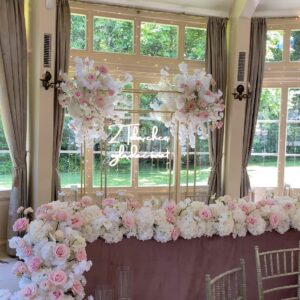 IMG_4210 Obrus welurowy brudny róż / dusty pink <br/> 240 x 280 cm