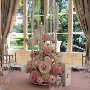 IMG_4218 Obrus welurowy brudny róż / dusty pink <br/> 240 x 280 cm