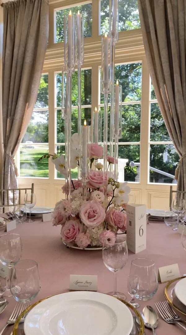 IMG_4218 Obrus welurowy brudny róż / dusty pink <br/> 240 x 280 cm