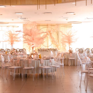 IMG_7858 Obrus welurowy okrągły ivory / śmietanka <br/> śr. 330 cm