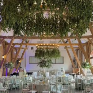 Screenshot Obrus welurowy okrągły szałwiowy <br/> śr. 330 cm