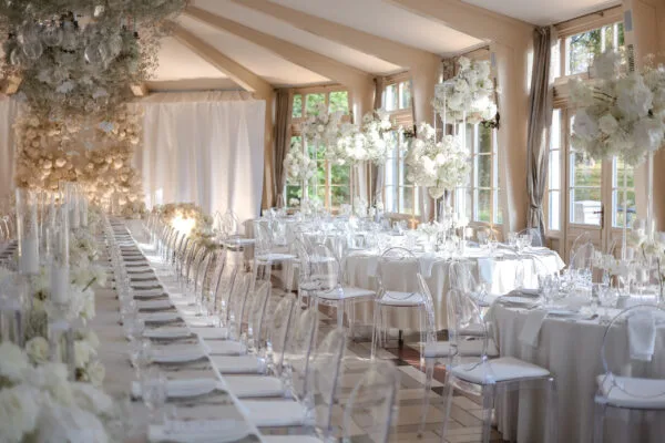 IMG_9603 Obrus welurowy okrągły ivory / śmietanka <br/> śr. 330 cm