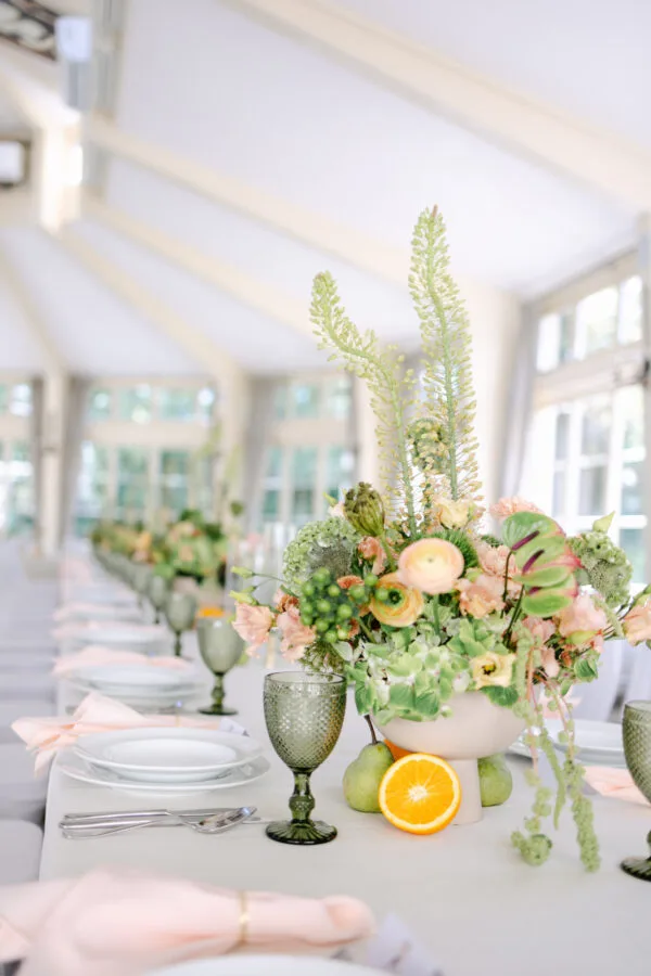 M21A1290 Kielich zielony kryształowy