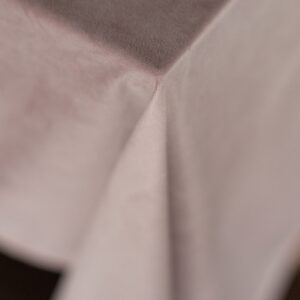 brudny róż 2 Obrus welurowy brudny róż / dusty pink <br/> 240 x 280 cm