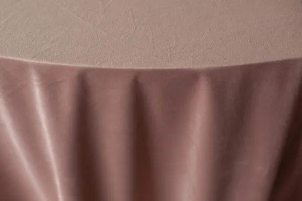 brudny róż o3 Obrus welurowy okrągły brudny róż / dusty pink <br/> śr. 330 cm