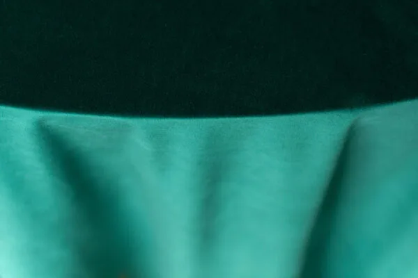 but. zielen 3 Obrus welurowy okrągły butelkowa zieleń <br/> śr. 330 cm