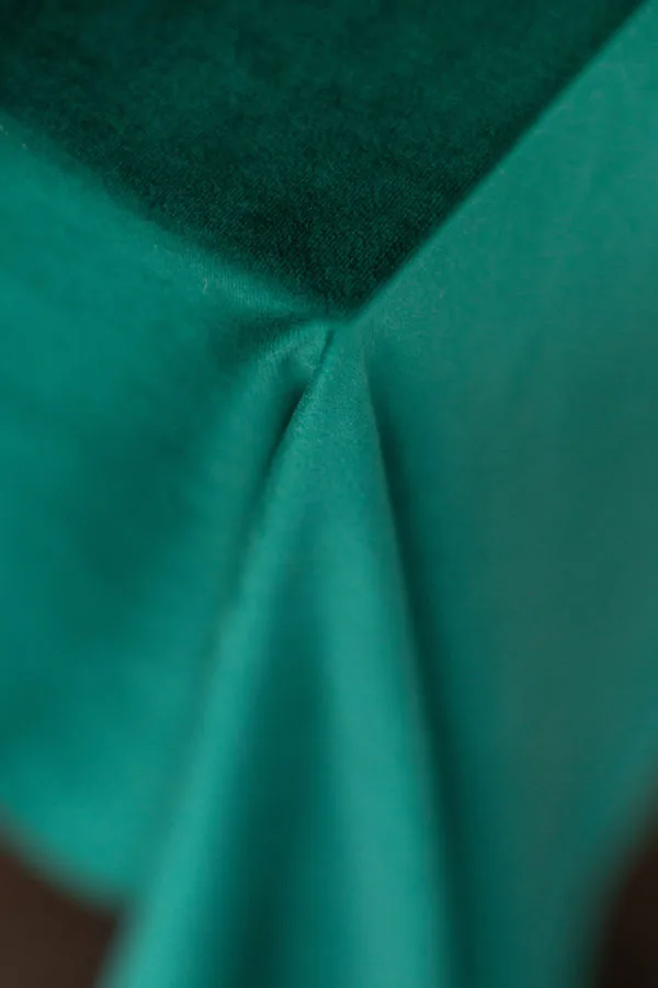 butelkowa zielen 2 Obrus welurowy butelkowa zieleń <br/> 240 x 280 cm