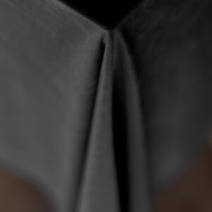 czarne 3 Obrus welurowy czarny <br/> 240 x 280 cm