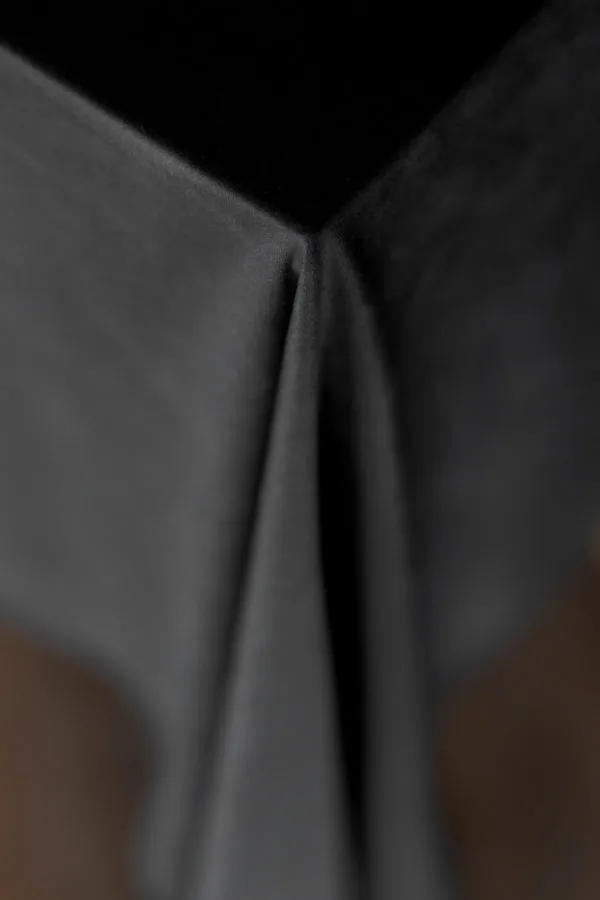 czarne 3 Obrus welurowy czarny <br/> 240 x 280 cm