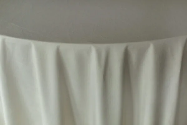 ivory o2 Obrus welurowy okrągły ivory / śmietanka <br/> śr. 330 cm