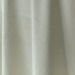 Obrus welurowy, okrągły w kolorze ivory o średnicy 330 cm - obrazek 3