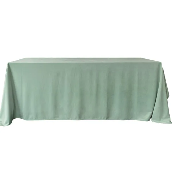 szałwia 1 Obrus welurowy szałwiowy <br/> 240 x 300 cm