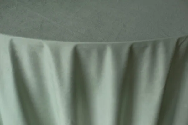 szałwia 2 (1) Obrus welurowy okrągły szałwiowy <br/> śr. 330 cm