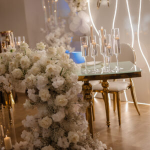 IMG_1903 Szklane świeczniki na nóżce - lufka do świec pływających - zestaw 3 szt.