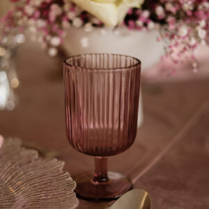 IMG_2075 Kielich różowy ryflowany