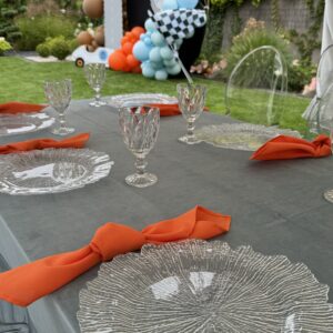 IMG_4203 Podtalerz przezroczysty akrylowy liść, kwiatek