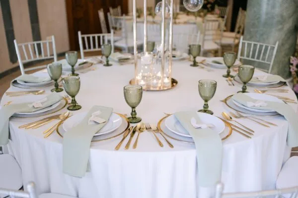 M21A5688 Kielich zielony kryształowy