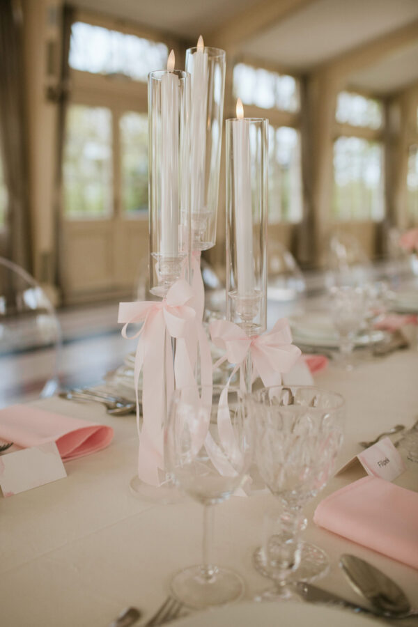 fot_24 Świeczniki akrylowe ze szklanymi tubami - zestaw 3 szt.