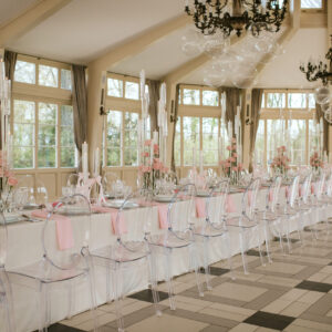 fot_6 Świecznik transparentny 8-ramienny ze szklanymi tubami