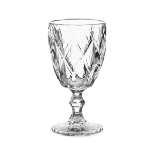 Kielich przezroczysty kryształowy