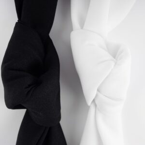 141A6216 Serweta bankietowa - czarna