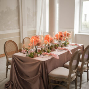 DSC06014 Serweta bankietowa - jasny róż