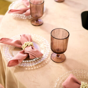 Serweta bankietowa - brudny róż