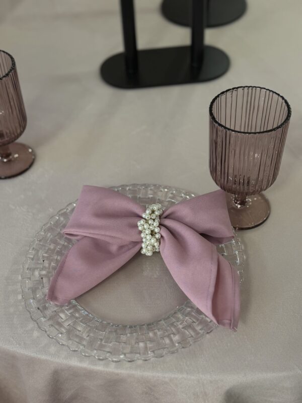 Serweta bankietowa - brudny róż