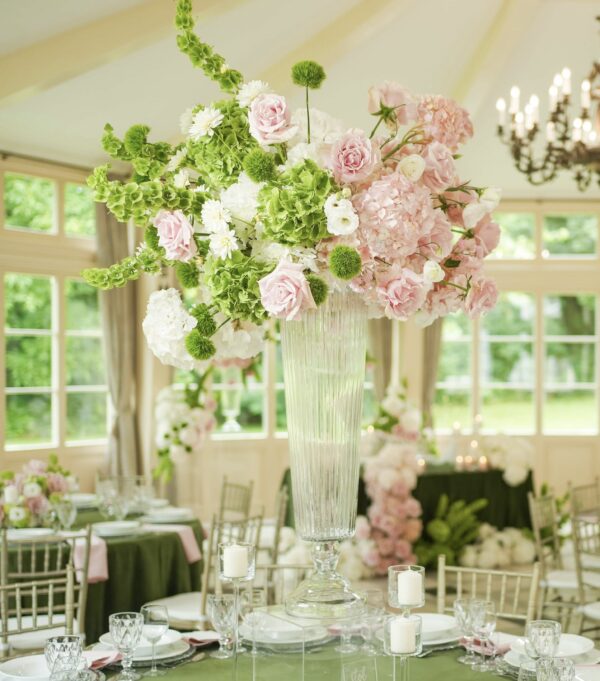 IMG_9449 Dwustronny szklany wazon ryflowany