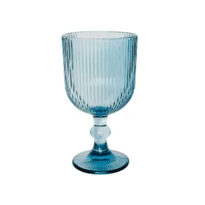 Produkt na stronę Dekoracje Proszę 3 Kielich niebieski ryflowany