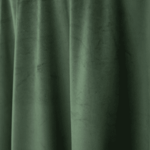 Obrus welurowy okrągły oliwka / leśna zieleń <br/> śr. 330 cm