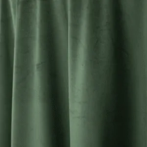 Produkt_DekoracjeProszę_2 Obrus welurowy okrągły oliwka / leśna zieleń <br/> śr. 330 cm