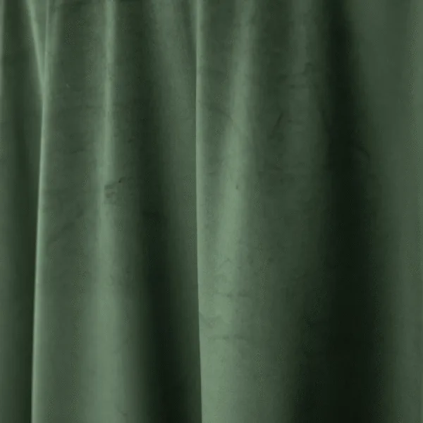 Produkt_DekoracjeProszę_2 Obrus welurowy okrągły oliwka / leśna zieleń <br/> śr. 330 cm