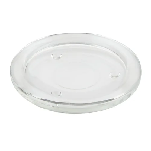 SZKLANA PODSTAWKA #1 Szklana podstawka pod świecę