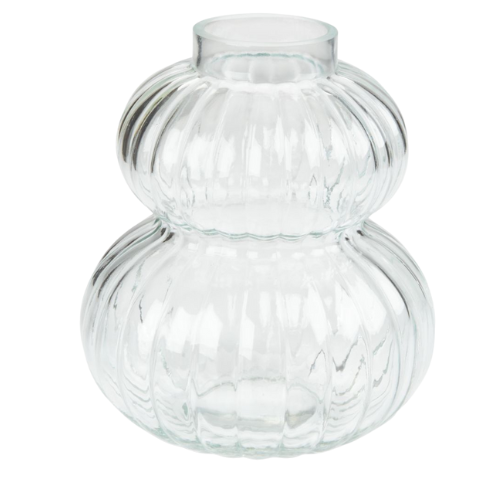 WAZON TRANSPARENTNY BUBBLE #1 Szklany wazon bubble