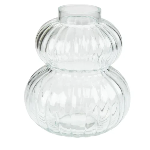 WAZON TRANSPARENTNY BUBBLE #1 Szklany wazon bubble